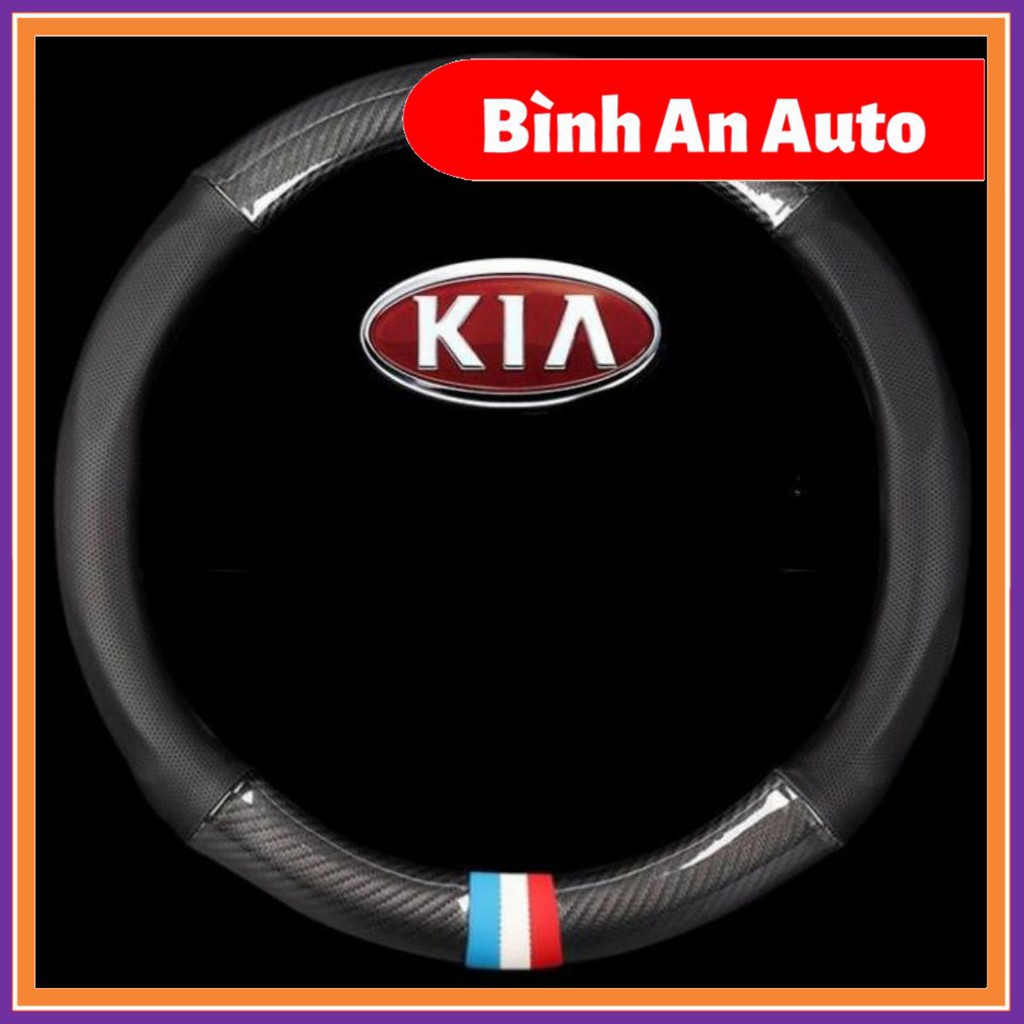 Bọc vô lăng KIA Morning, Cerato, K3, Seltos, Sedona, Sorento, Soluto, Optima, Rondo, Forte, Rio, Spectra - Bình An Auto