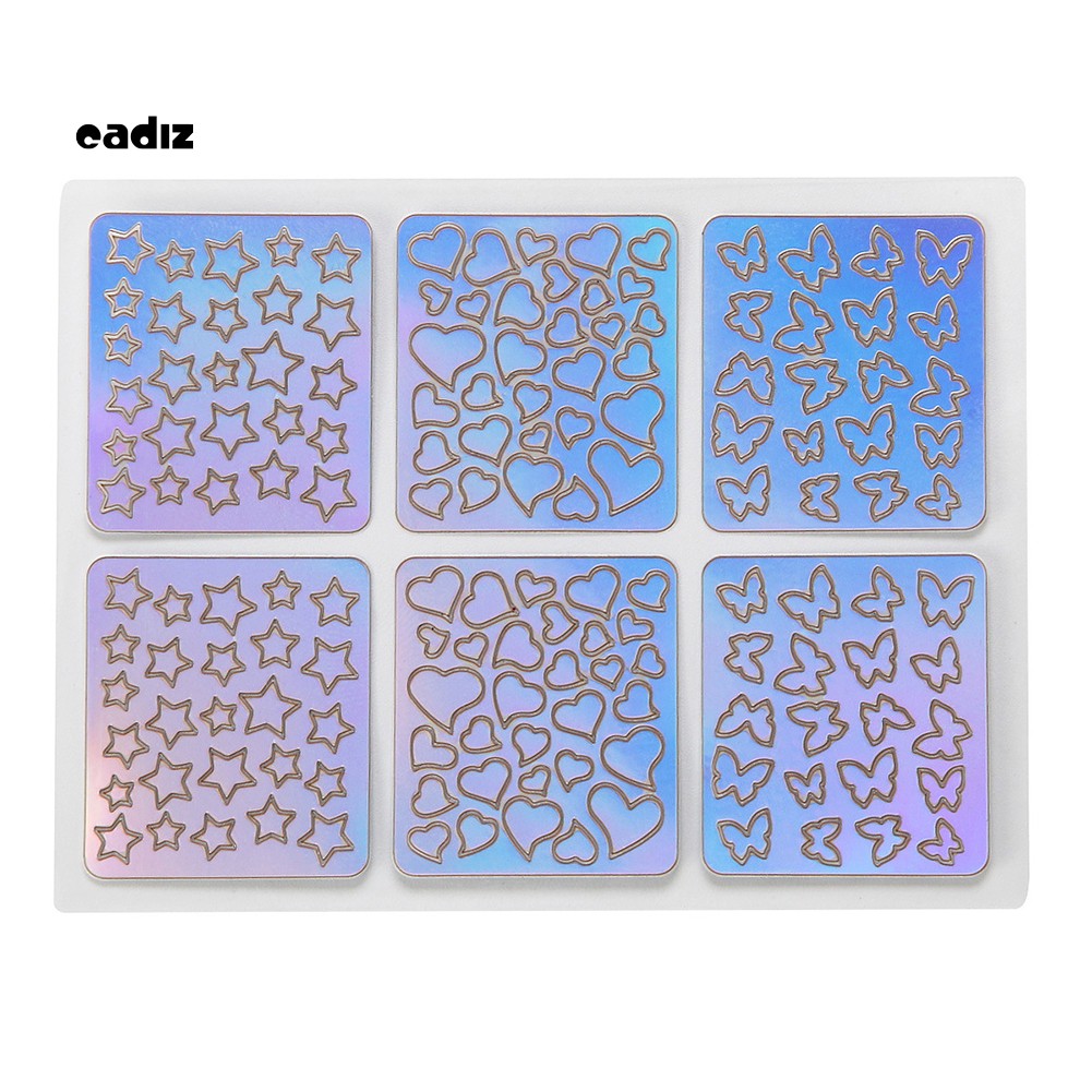 [Hàng mới về] Bộ 12 tờ mẫu in họa tiết trang trí móng tay nghệ thuật