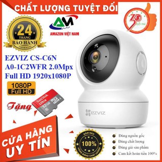 [Tặng thẻ nhớ 32GB] camera ip ezviz Wifi Ezviz C6N CS-C6N-A0-1C2WFR 2.0Mpx Full HD 1080p