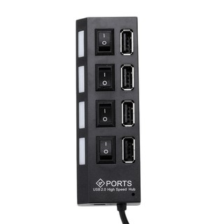 Ổ Cắm USB 4 Cổng Có Công Tắc