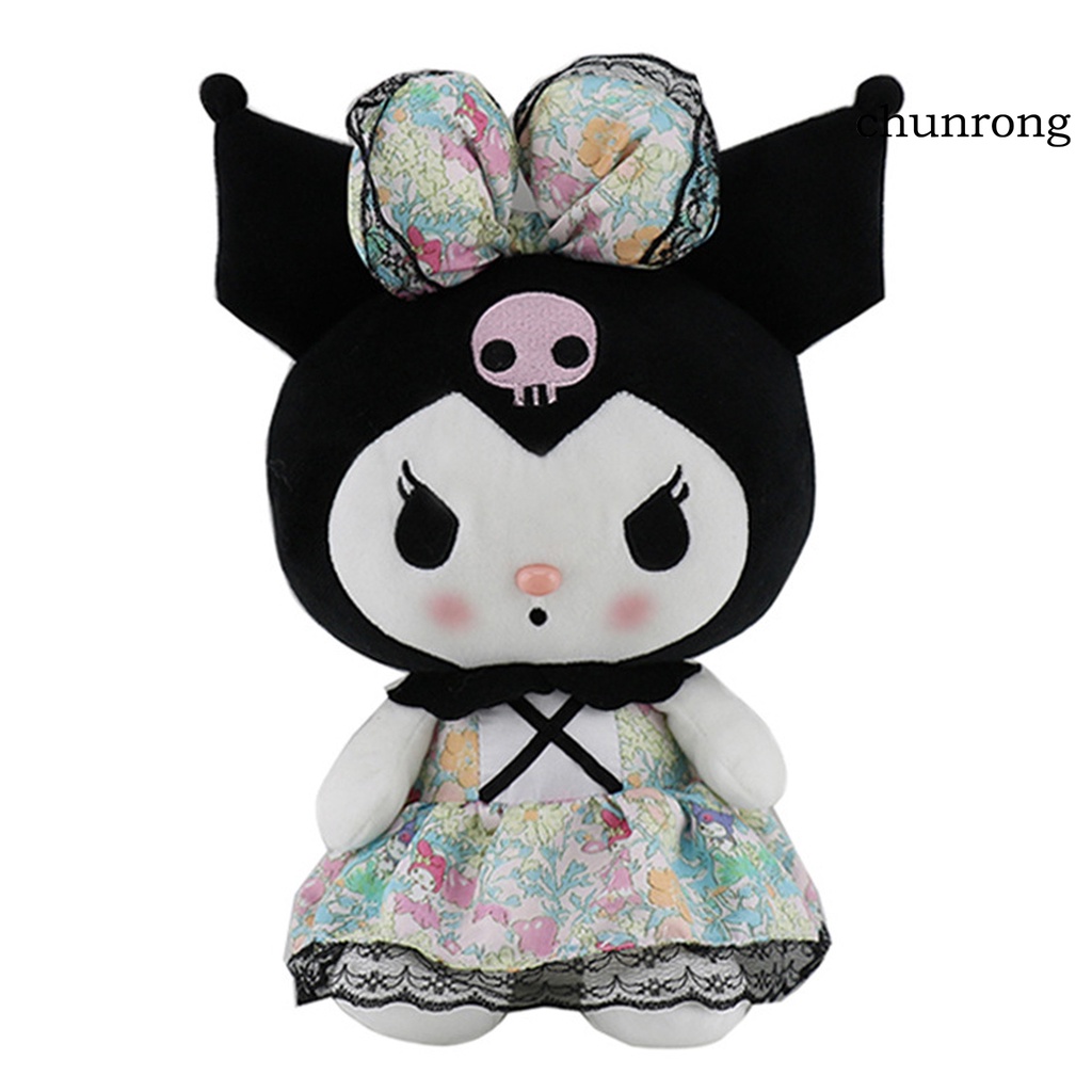 Cr Đồ Chơi Búp Bê Nhồi Bông Kuromi Melody Chống Biến Dạng Bằng Cotton Hàng Ngày