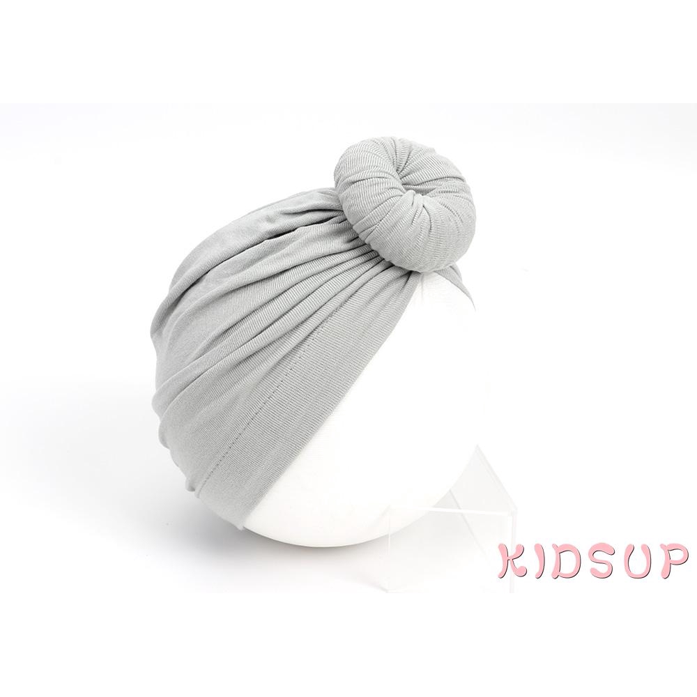 Mũ Turban Thắt Nút Giữ Ấm Cho Bé Trai Và Bé Gái