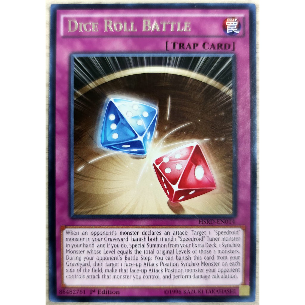 [Thẻ Yugioh] Dice Roll Battle |EN| Rare (ARC-V)