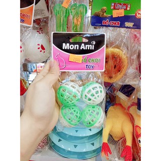 Đổ chơi banh lục lạc set 4 cái