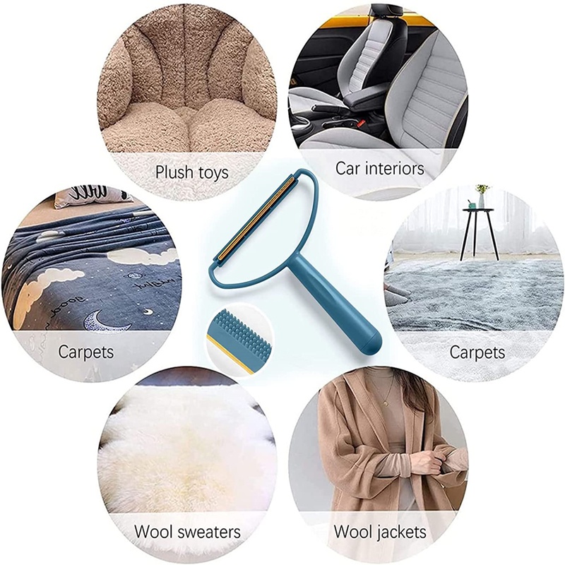 1 Dụng Cụ Loại Bỏ Lông Thú Cưng Trên Quần Áo Đa Năng