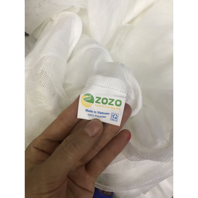 Màn tuyn zozo xuất khẩu chống muỗi mắt nhỏ 1.2m, 1.6m, 1.8m , 2.2m