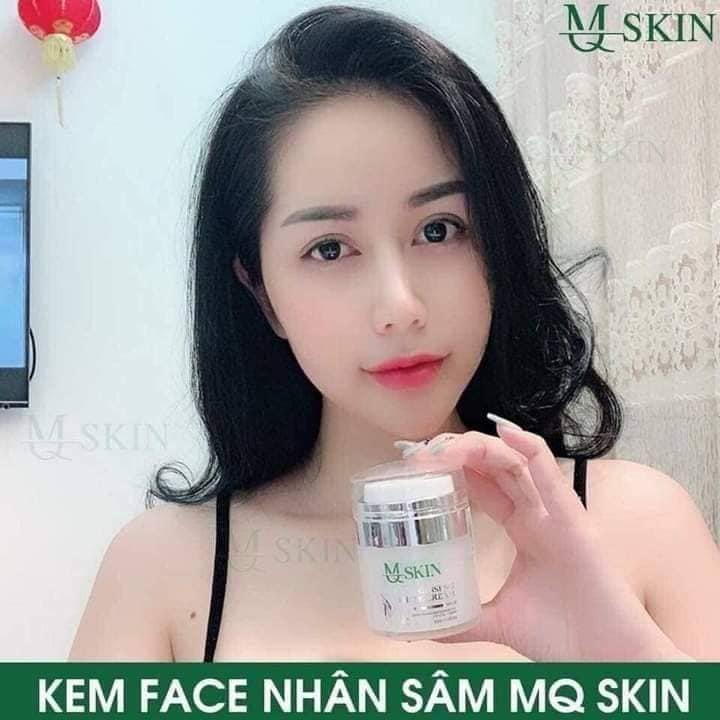 Combo kem face và serum căng bóng da MQ SKIN CHÍNH HÃNG
