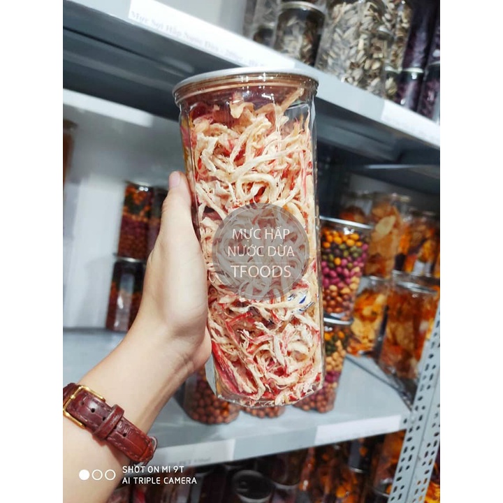 [FREESHIP] TỪ ĐƠN 50K - Mực Khô Hấp Nước Cốt Dừa Xé Sợi 300g - Ngon ngọt, đậm vị | BigBuy360 - bigbuy360.vn