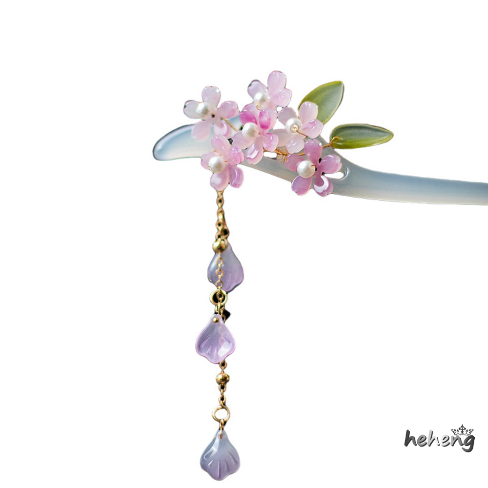 Trâm Cài Tóc Đính Tua Rua Phong Cách Trung Hoa Thanh Lịch Cho Nữ