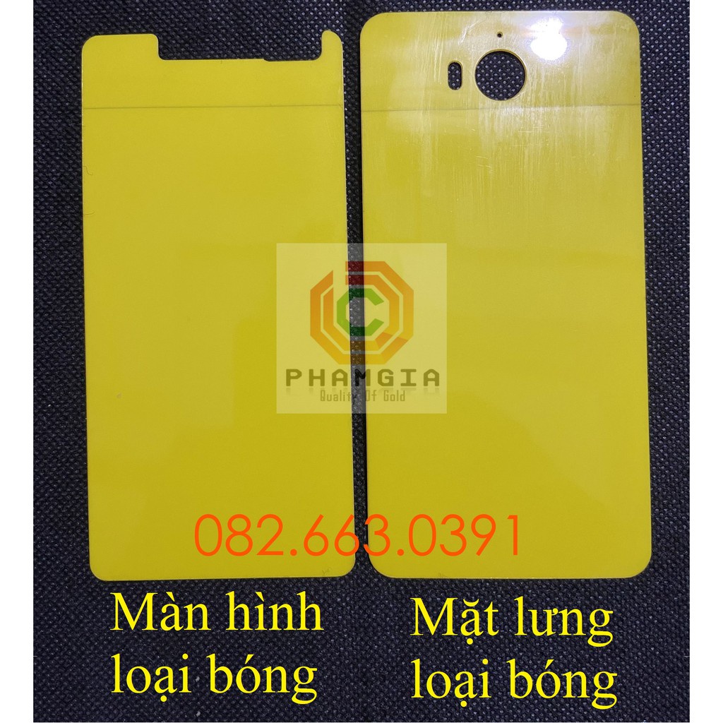 Dán PPF bóng, nhám cho Huawei Y5 2017 màn hình, mặt lưng siêu bảo vệ