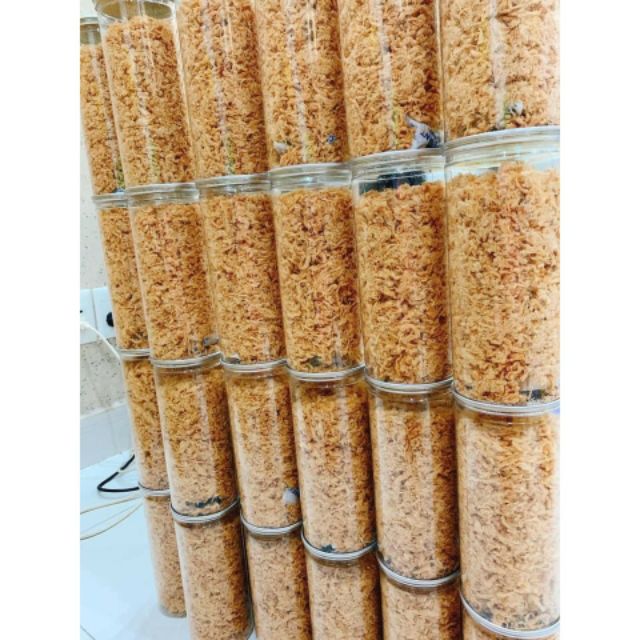 hủ PET-300gr chà bông heo nguyên chất