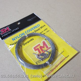 Dây Cáp Câu Cá 10M 60lb Công Nghệ Hàn Quốc