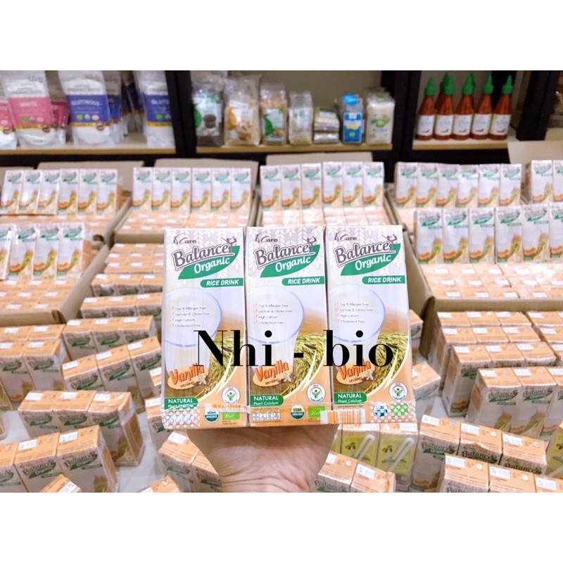 Sữa gạo hữu cơ Balance vị vani-dâu (có Bill đầy đủ) | BigBuy360 - bigbuy360.vn
