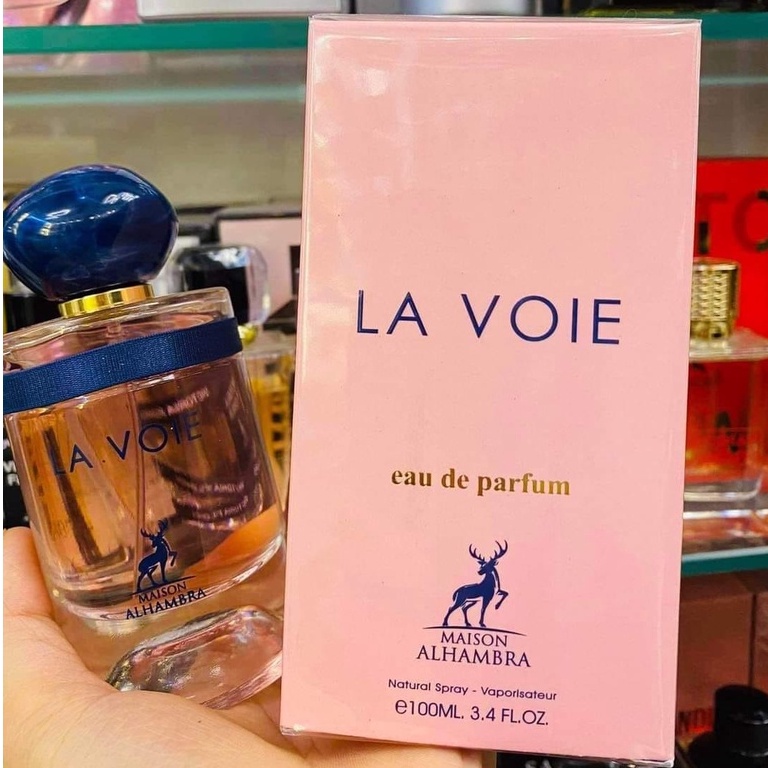 Tinh Dầu Nước Hoa Dubai Nữ LA VOIE 100ml Mùi Hương Nhẹ Nhàng, Sang Trọng Nước Hoa Thơm Lâu Hàng Chính Hãng