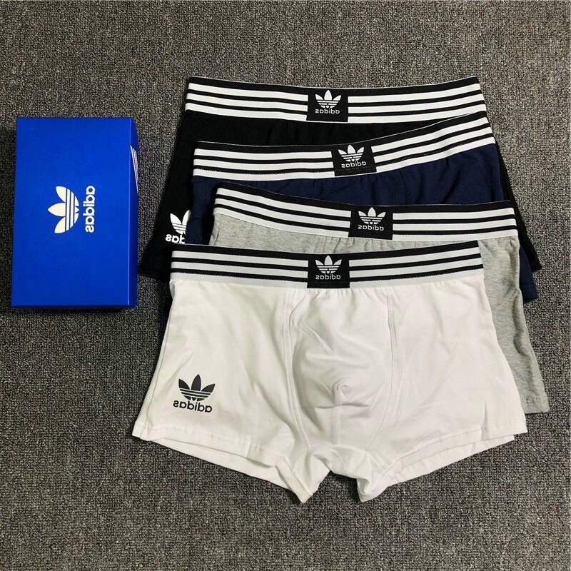 Quần sịp ADAS nam boxer đùi chất vải cotton thấm hút vượt trội