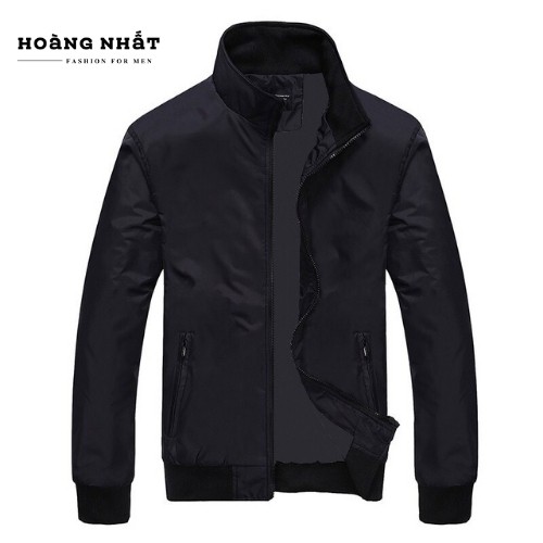 Áo khoác nam cổ trụ phối 2 túi cực đẹp - AK.004