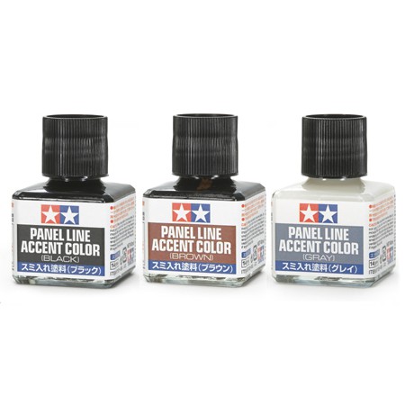 Dung Dịch Kẻ Lằn Chìm TAMIYA - Panel Line Accent Color (40ml)