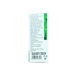 Tinh dầu bạc hà Kim Vui 10ml