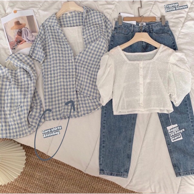 Áo sm trắng thêu croptop
