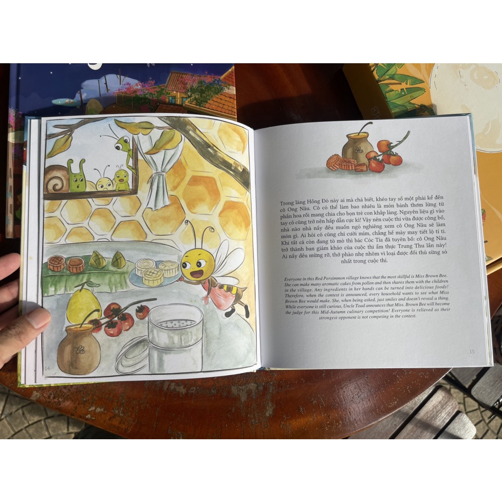 Sách - Boxset dạng hộp quà Trung Thu gồm 2 cuốn bao gồm sticker, bookmark] Kể Chuyện Trung Thu - hiệu ứng Motion