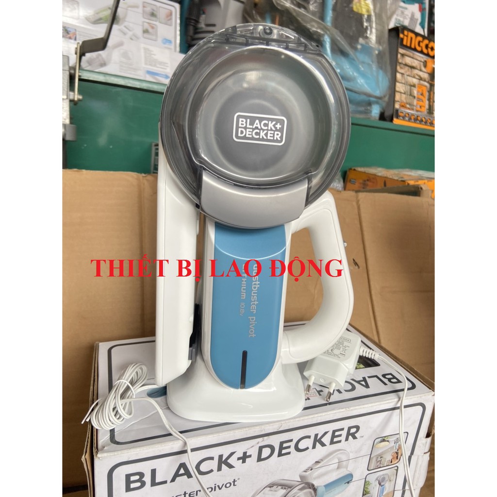 Máy hút bụi cầm tay dùng pin 10.8V Black &amp; Decker PV1020L