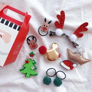 Sét kẹp tóc noel - 200g