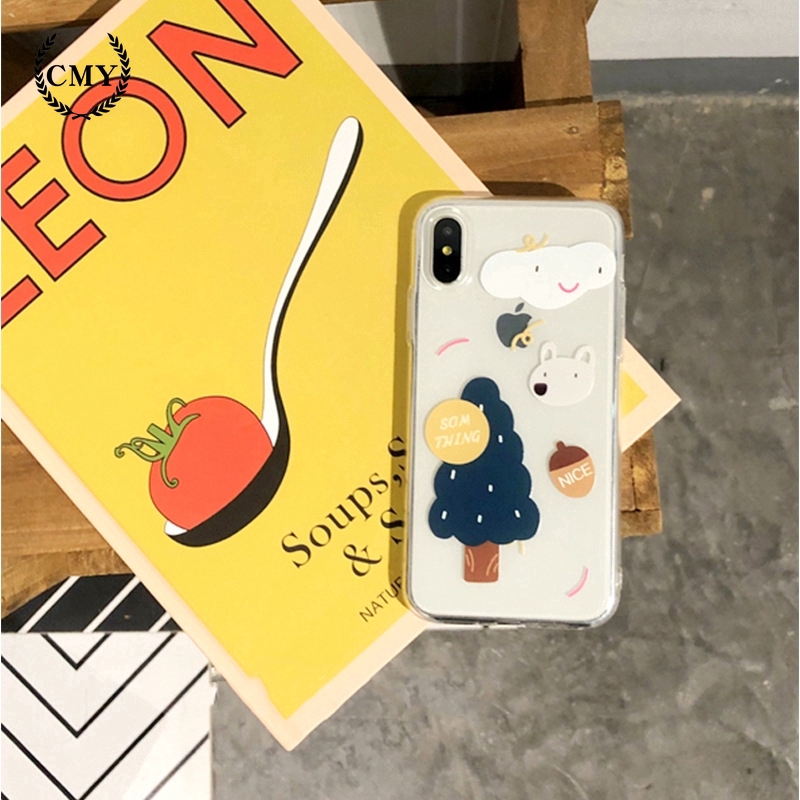 Ốp điện thoại hình hoa và cây nhỏ cho iPhone 11/11 Pro 11 Pro Max X XR XS XS MAX 78 Plus SE | BigBuy360 - bigbuy360.vn