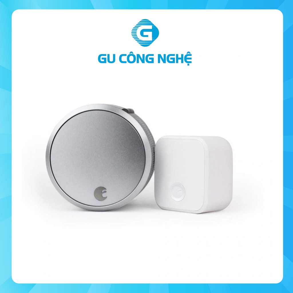 Khóa cửa thông minh August Smart Lock Pro + Connect, kết nối Wifi, khóa &amp; mở từ xa