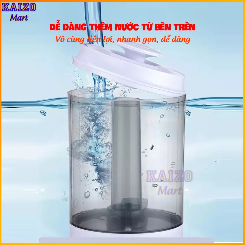 Máy phun sương tạo ẩm, lọc không khí MIANZ STORE - Dung tích 3.8L - Bảo hành 3 tháng