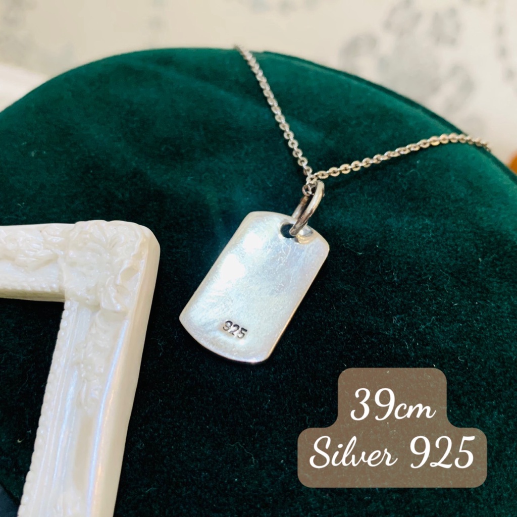 DB3+H. Dây chuyền cá tính Silver vintage | Độc lạ | Vintage Necklace|| Si Nhật | Japan | 2HAND | trang sức nhật bản