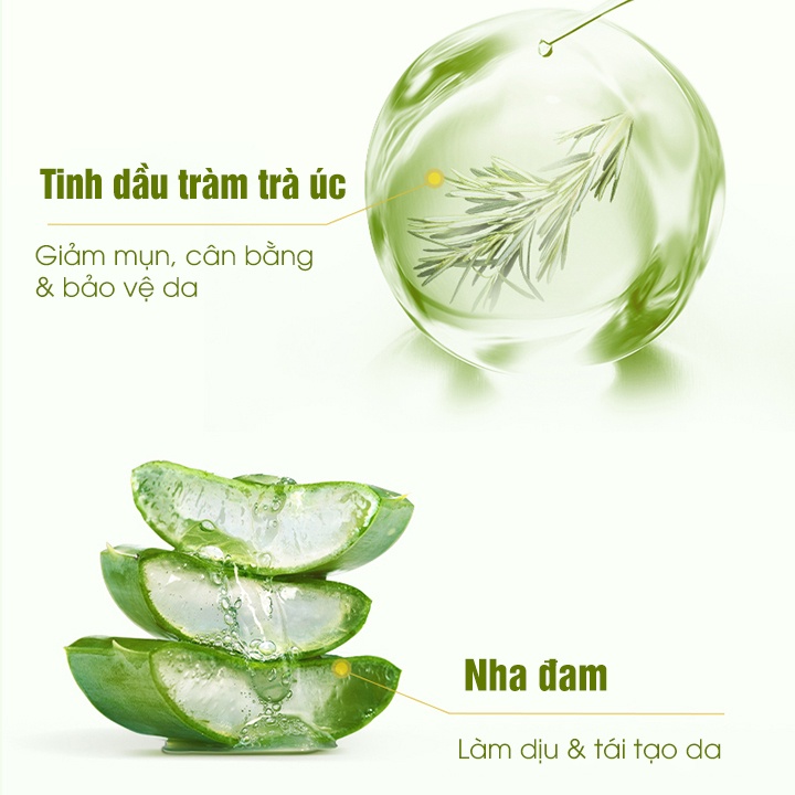 Gel chấm mụn chiết xuất tràm trà Chioture Tea Tree Removing Gel 15g