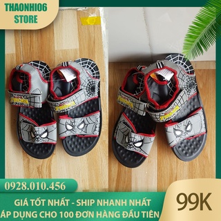 [Hàng xuất dư] Dép quai xăng đan Bioren Catha người nhện cho bé trai