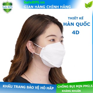 Khẩu trang KF94 cao cấp kháng khuẩn hàn quốc ( korea ) - nam nữ 10 cái