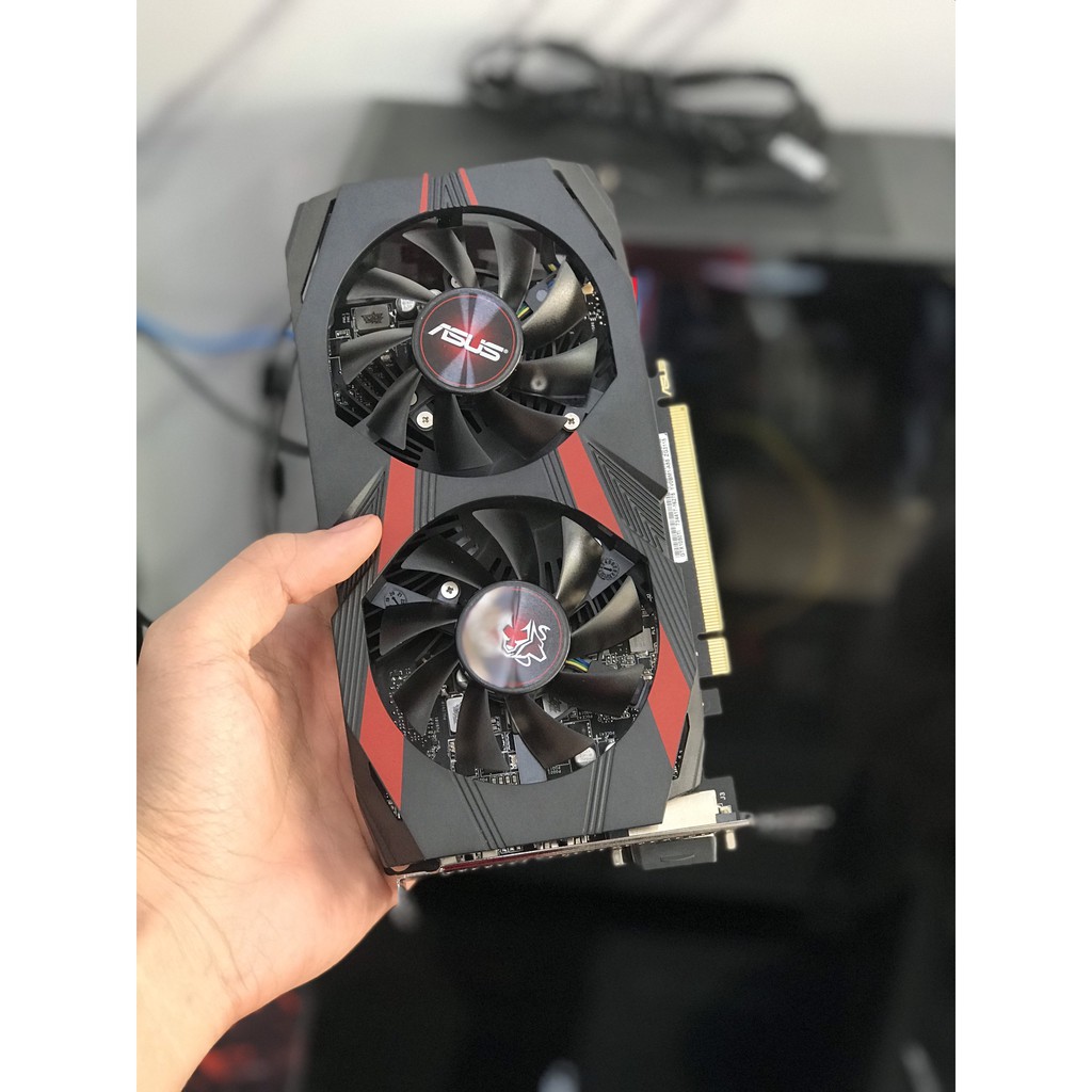 Card màn hình Asus CERBERRUS GTX1050ti 4G 2fan