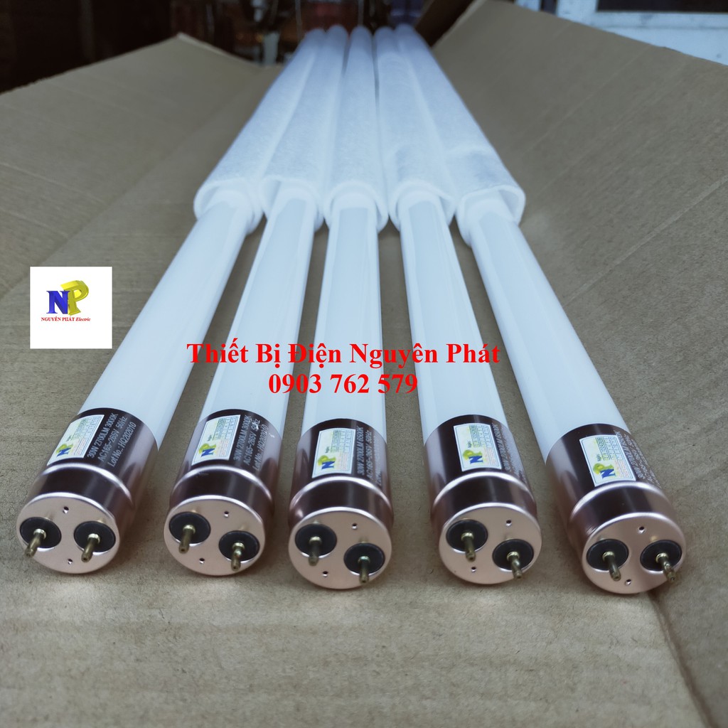 Bóng Tuýp LED T8 1.2m 32w Siêu Sáng Bóng Đầu Nhôm Tản Nhiệt Rất Tốt