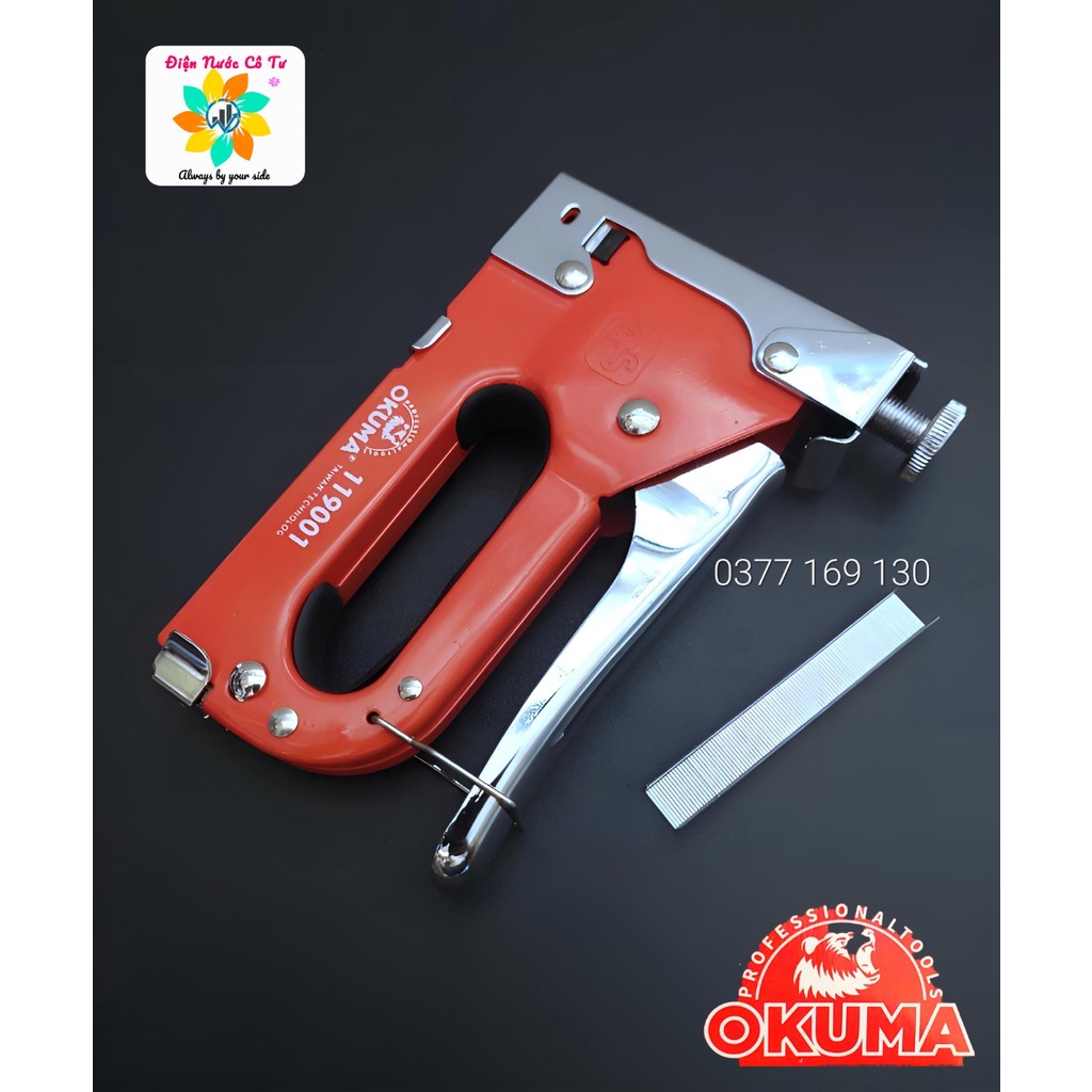 Súng bắn ghim cao cấp OKUMA 119001