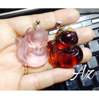 đá hồ ly dáng ù  cute : 200k / mặt đá (tặng kèm dây đeo )