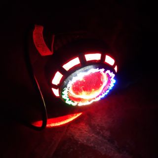 Đèn LED bi cầu viền rồng