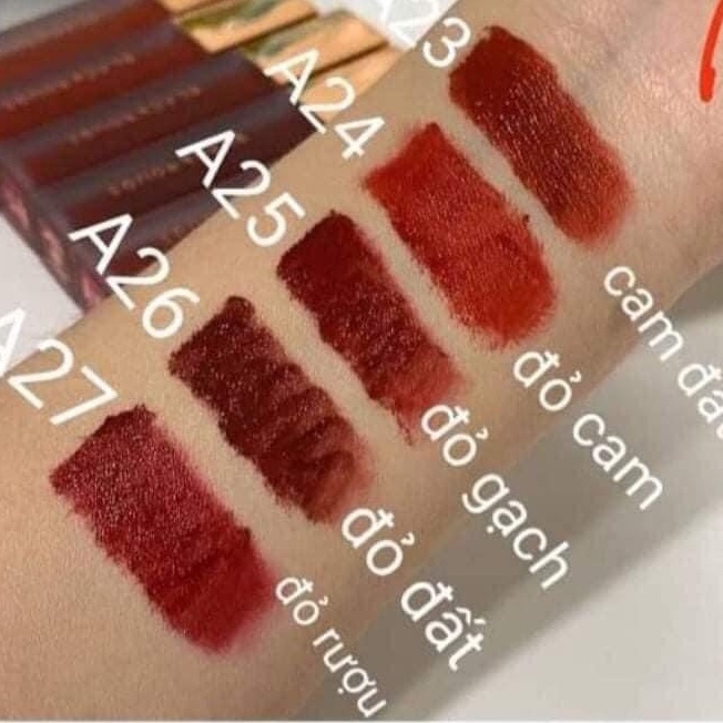 Son nắp vàng A26 A25 A24 A23 ver5.handmade đủ màu mã