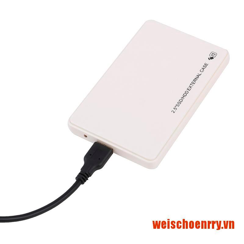 Hoenrry 2.5 inch HDD SSD Case USB3.0 to SATA Hard Disk Box 5Gbps SD Disk Case