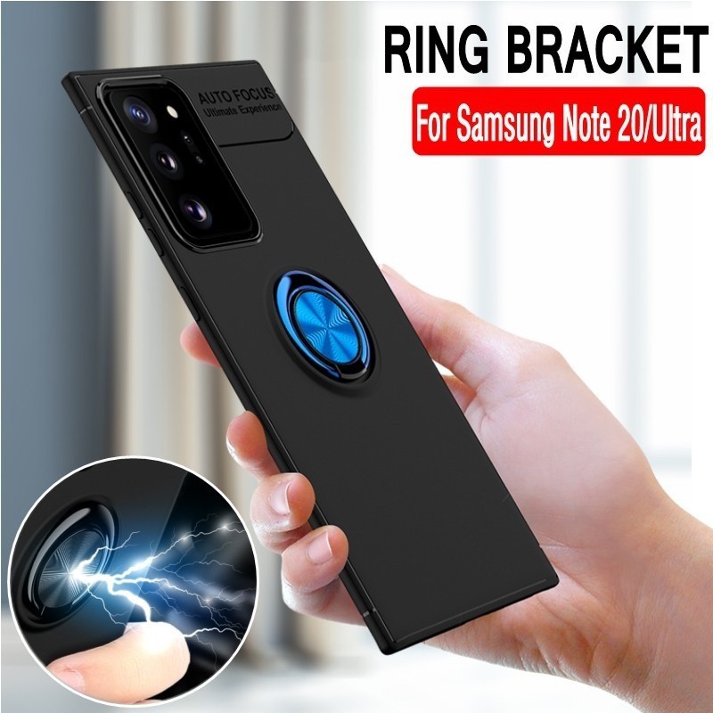 BUMPER ốp lưng samsung Silicone Có Giá Đỡ Từ Tính Thời Trang Cho Samsung Note20 Ultra S20 + Plus S20 Not 20 S21 Ultra S21 Plus 5G