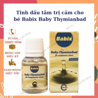 TINH DẦU TẮM NGĂN NGỪA CẢM CHO BÉ BABIX BABY THYMIANBAD 20ML