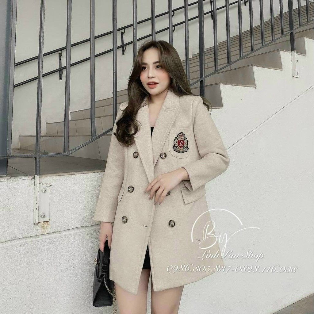 Áo khoác dạ QC sang chảnh HQ