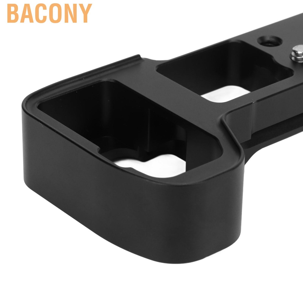 Bacony Aluminium Alloy L Shaped Quick Release Plate Horizontal Vertical Shooting Bracket Hand Grip for Sony A7III A7RIII A9 A7M3