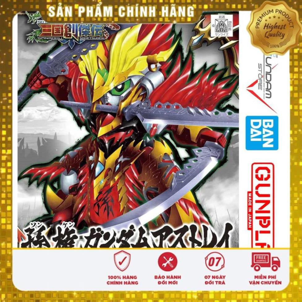 Đồ chơi trẻ em - Mô hình lắp ráp Gundam Bandai Sd Sun Quan Astray Tam Quốc Sangoku Soketsuden Anime Nhật