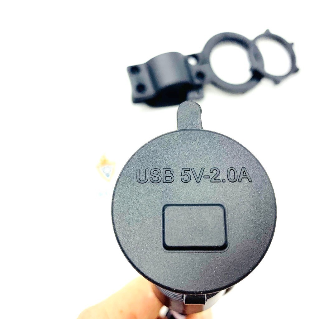 Sạc Điện Thoại Trên Xe Máy / Sạc Usb Trên Xe Máy 2A Có Công Tắc Tắt Mở Chống Nước