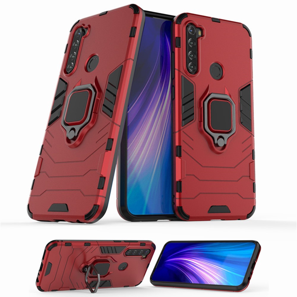 Case for Xiaomi redmi 8 8a redmi8 note8 note 8 pro t 8t note 8pro redmi8a hard case anti crack antishock for redmi note8t shockproof tough armor TPU PC phone case cover casing with ring holder stand