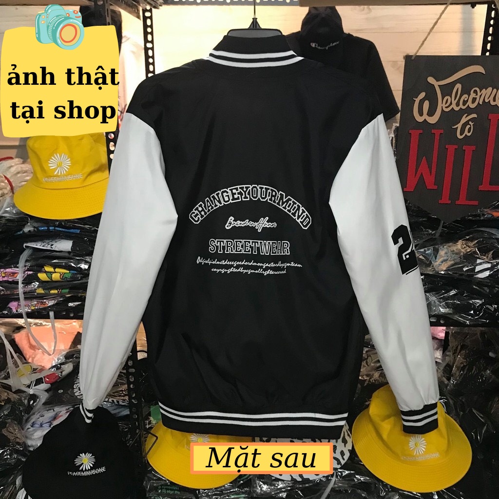 Áo Khoác Dù 2 Lớp TM CYM Unisex Nam Nữ Form Rộng Gem Phong Cách Hàn Quốc Gem