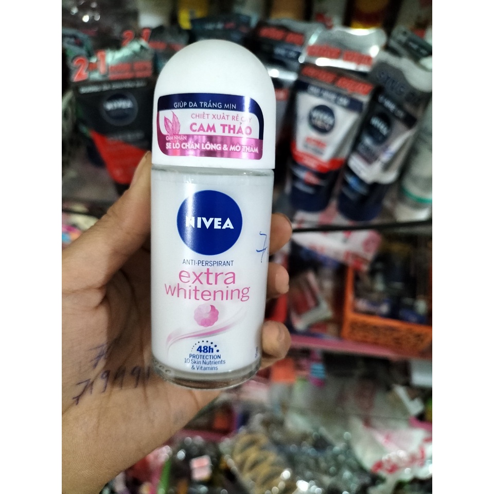 Lăn Khử Mùi Nivea Nam , Nữ 25-50ml