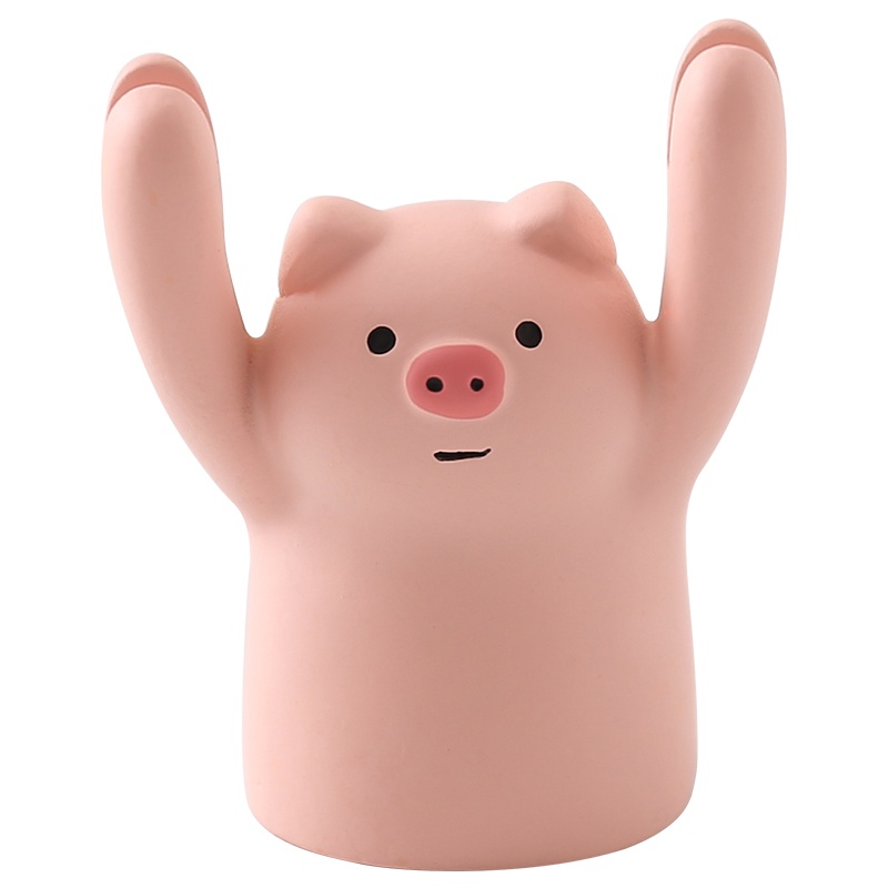 Kẹp Giữ Thẻ Ghi Chú Bằng Resin Hình Động Vật Dễ Thương Trang Trí Bàn Làm Việc / Trường Học / Văn Phòng